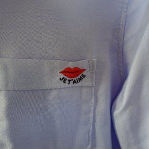 Banana Republic Embroidered Oxford Shirt